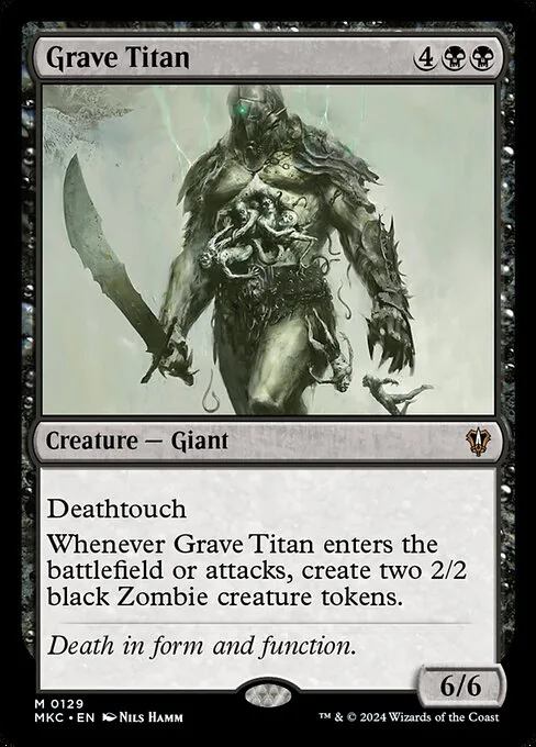 Grave Titan · Murders at Karlov Manor Commander 129/358