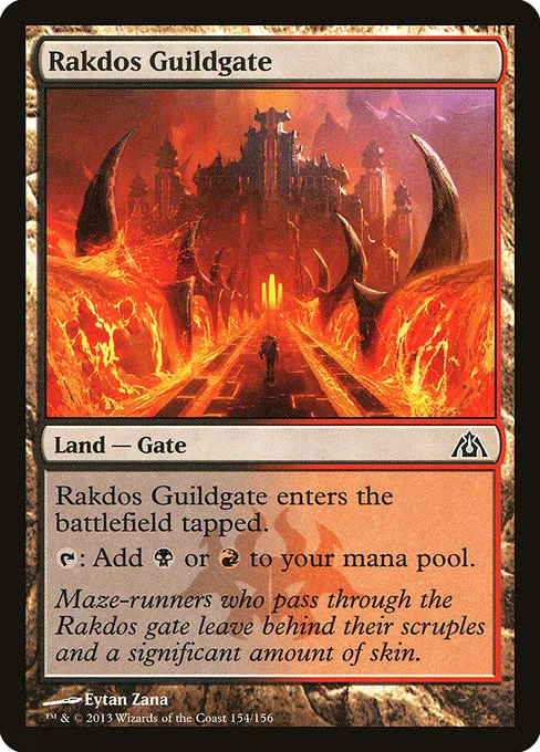 Rakdos Guildgate · Dragon's Maze 154/156