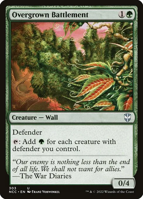 Overgrown Battlement · New Capenna Commander 303/447