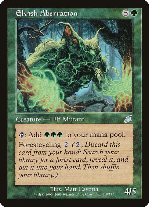 Elvish Aberration · Scourge 118/143