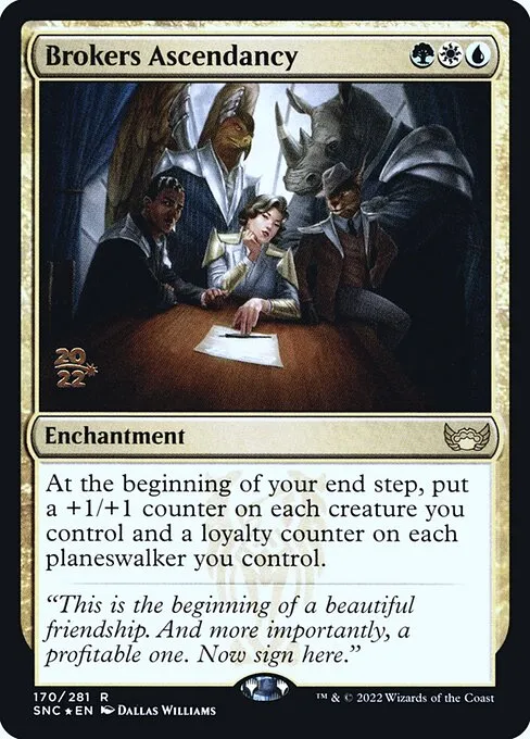 Brokers Ascendancy · Streets of New Capenna Promos 170s/161