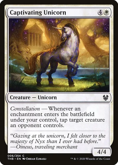 Captivating Unicorn · Theros Beyond Death 6/358