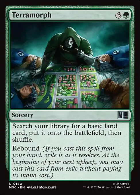 Terramorph · Marvel Super Heroes Commander 180/9