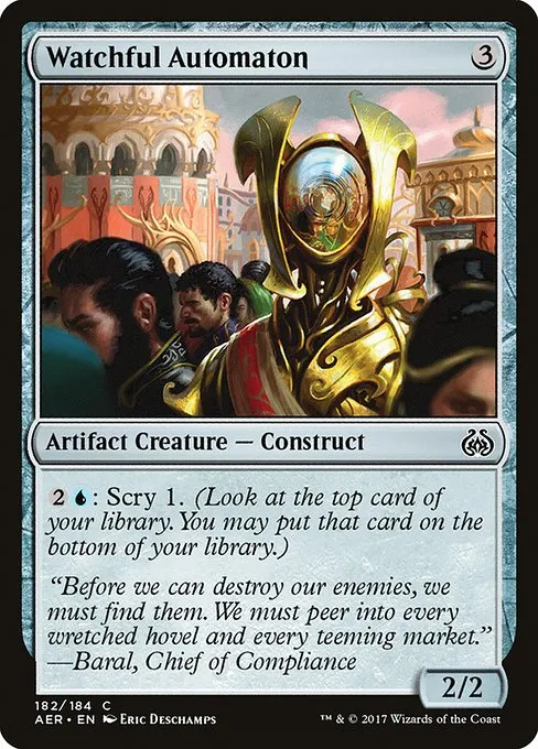 Watchful Automaton · Aether Revolt 182/197