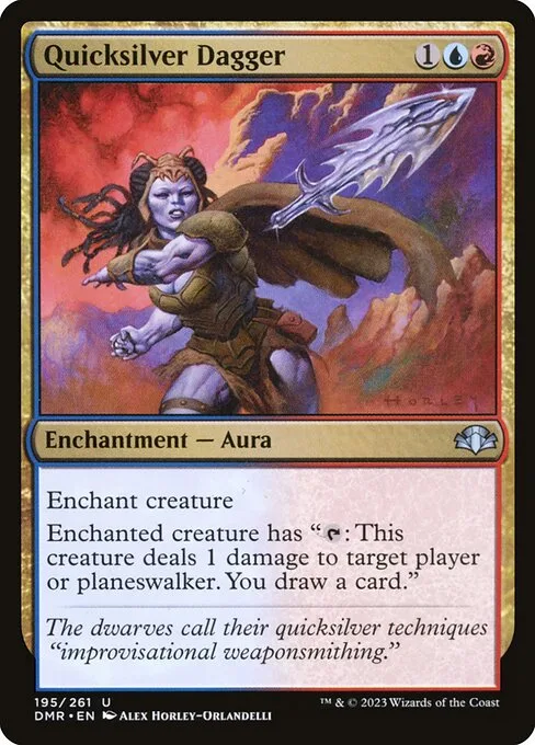 Quicksilver Dagger · Dominaria Remastered 195/457