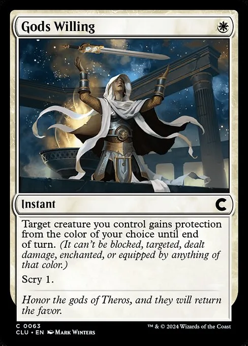 Gods Willing · Ravnica: Clue Edition 63/284