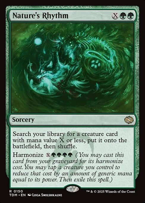 Nature's Rhythm · Tarkir: Dragonstorm 150/427
