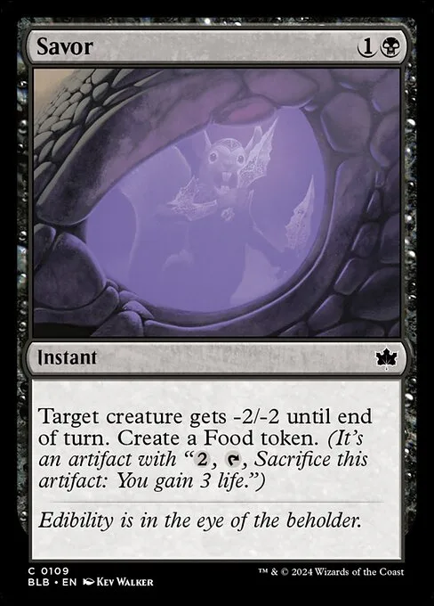 Savor · Bloomburrow 109/398