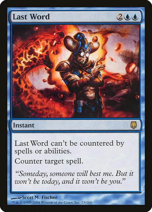 Last Word · Darksteel 23/165