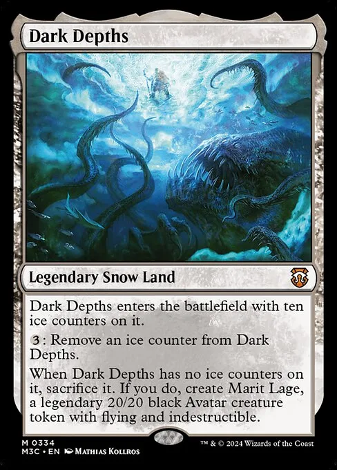 Dark Depths · Modern Horizons 3 Commander 334/398