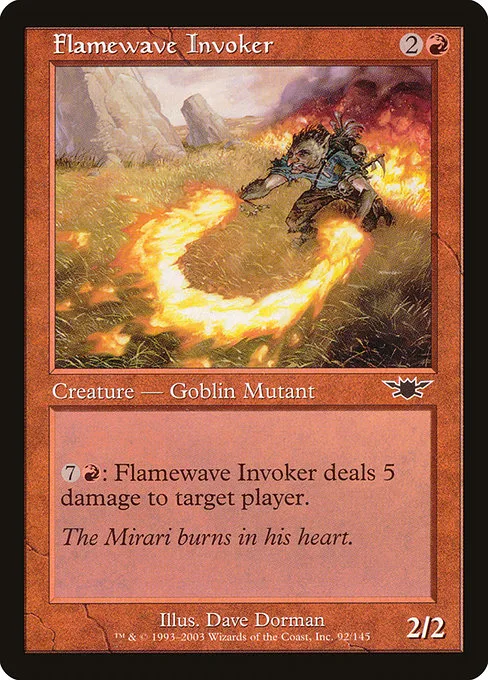 Flamewave Invoker · Legions 92/145