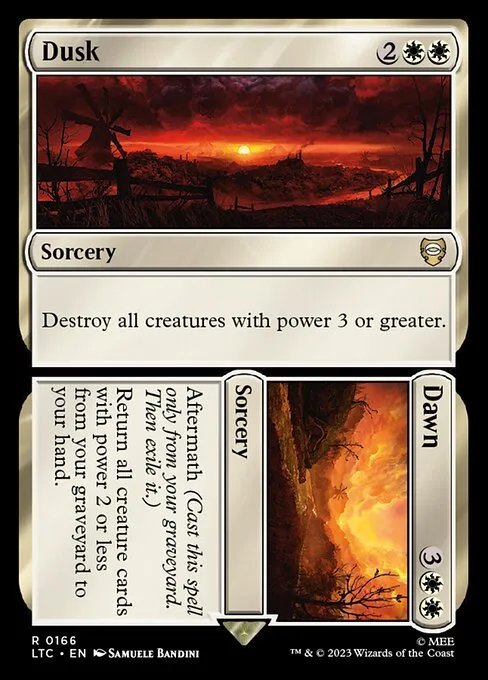 Dusk // Dawn · Tales of Middle-earth Commander 166/591