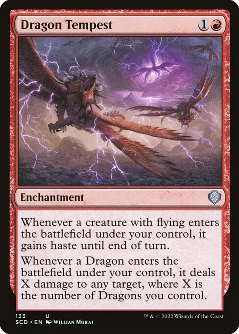 Dragon Tempest · Starter Commander Decks 133/352