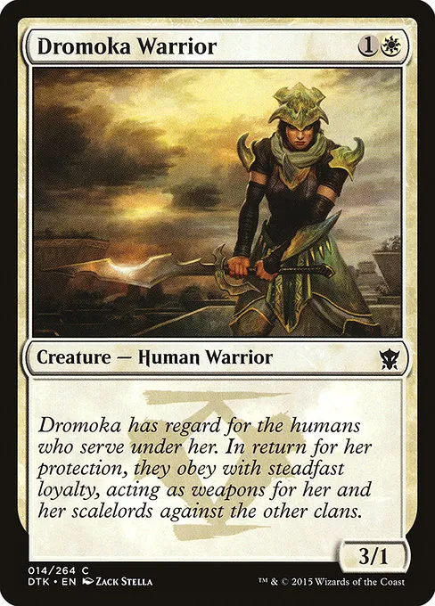 Dromoka Warrior · Dragons of Tarkir 14/264
