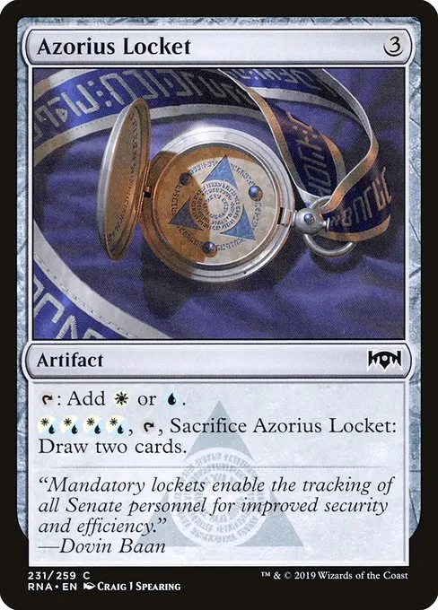 Azorius Locket · Ravnica Allegiance 231/273