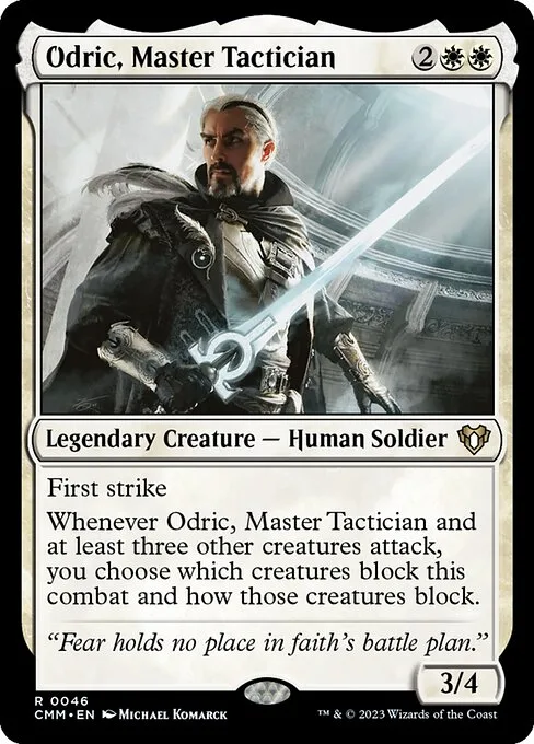 Odric, Master Tactician · Commander Masters 46/1067