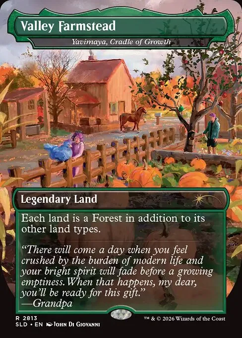 Yavimaya, Cradle of Growth · Secret Lair Drop 2813/2547