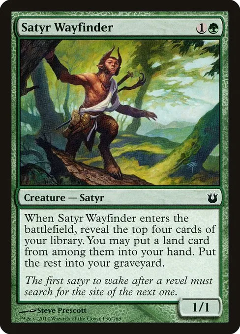 Satyr Wayfinder · Born of the Gods 136/165