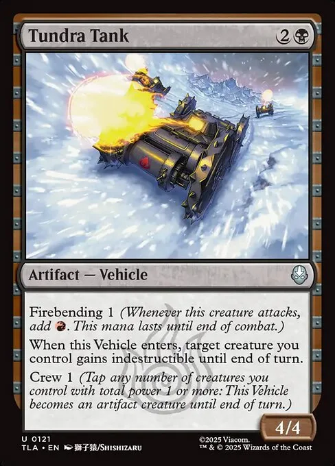 Tundra Tank · Avatar: The Last Airbender 121/394