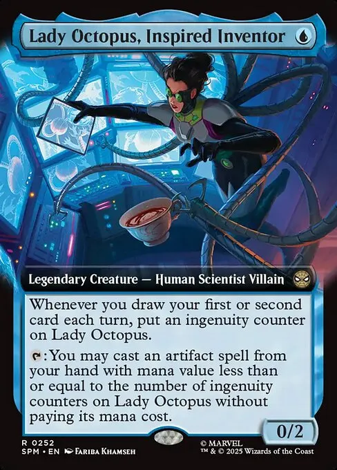Lady Octopus, Inspired Inventor · Marvel's Spider-Man 252/286