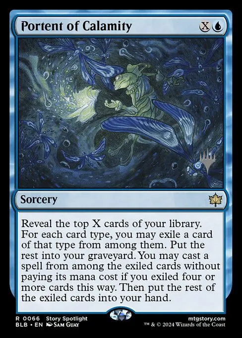 Portent of Calamity · Bloomburrow Promos 66p/160