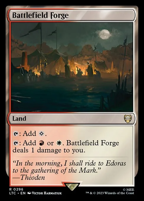 Battlefield Forge · Tales of Middle-earth Commander 296/591