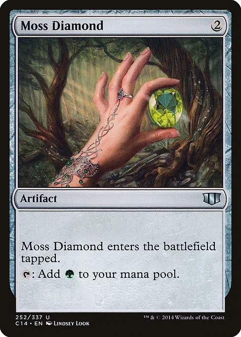 Moss Diamond · Commander 2014 252/337