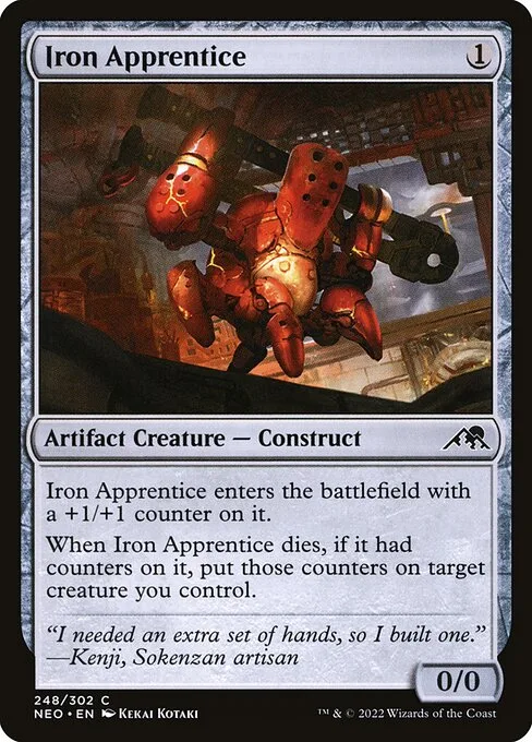 Iron Apprentice · Kamigawa: Neon Dynasty 248/531