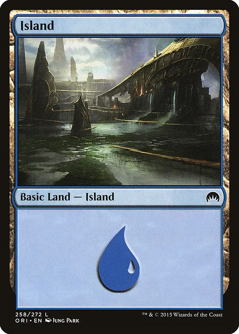 Island · Magic Origins 258/288