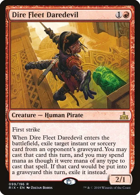 Dire Fleet Daredevil · Rivals of Ixalan 99/205