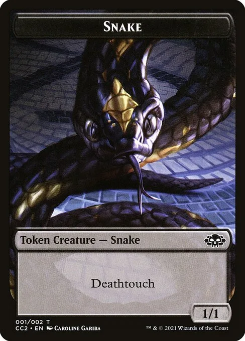 Snake // Zombie · Commander Collection: Black 9/9