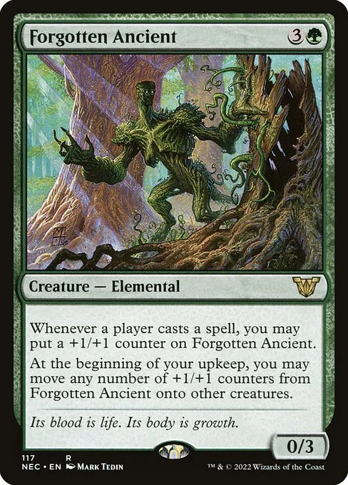 Forgotten Ancient · Neon Dynasty Commander 117/179