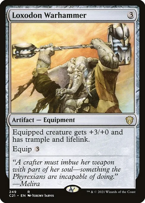 Loxodon Warhammer · Commander 2021 249/409