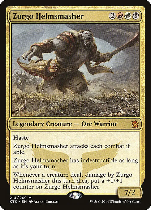 Zurgo Helmsmasher · Khans of Tarkir 214/293