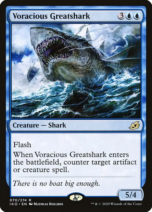 Voracious Greatshark · Ikoria: Lair of Behemoths 70/390