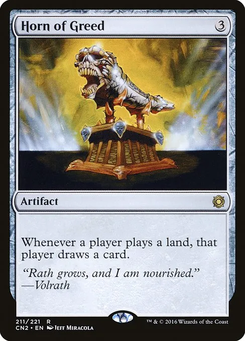 Horn of Greed · Conspiracy: Take the Crown 211/222