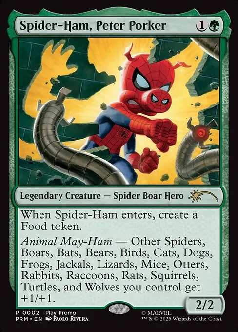 Spider-Ham, Peter Porker · Wizards Play Network 2025 10/17