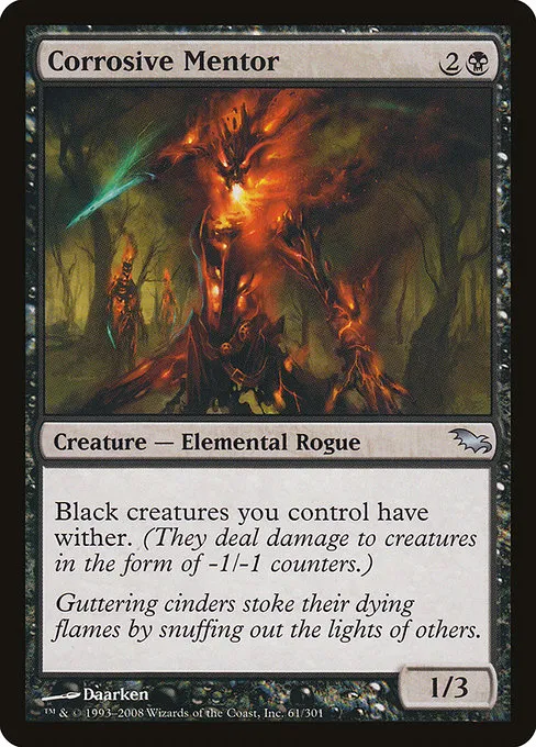 Corrosive Mentor · Shadowmoor 61/302