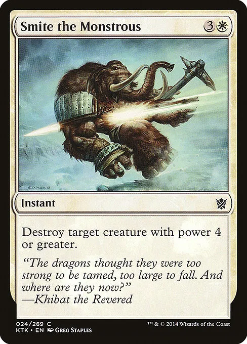 Smite the Monstrous · Khans of Tarkir 24/293