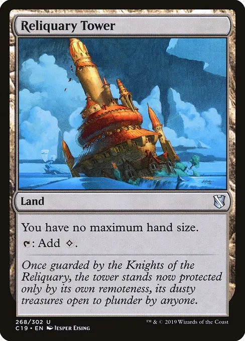 Reliquary Tower · Commander 2019 268/302