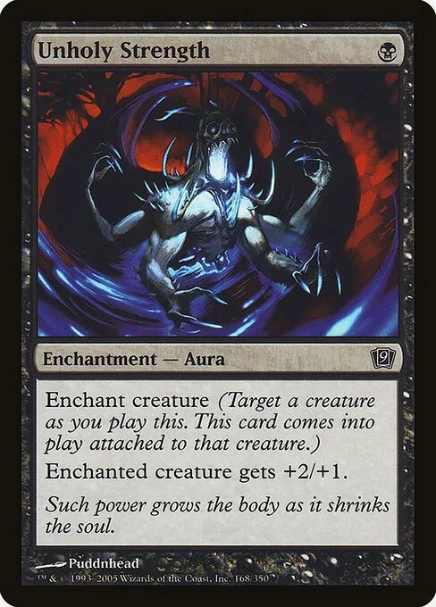 Unholy Strength · Ninth Edition 168★/710