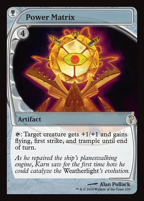 Power Matrix · Mystery Booster 2 229/385