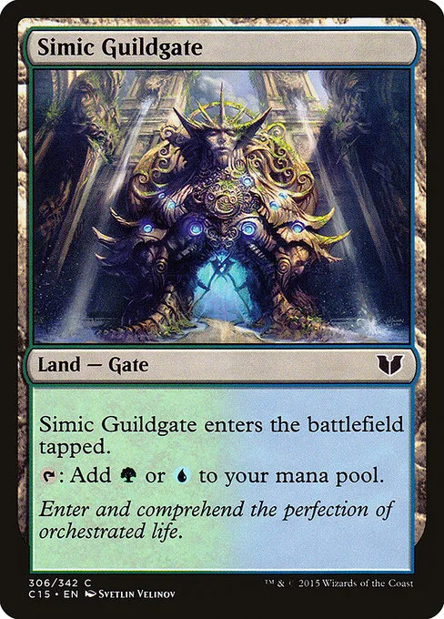 Simic Guildgate · Commander 2015 306/342