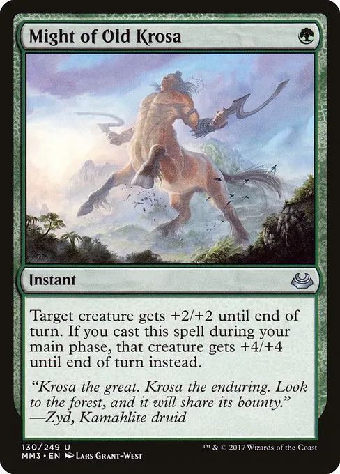 Might of Old Krosa · Modern Masters 2017 130/249