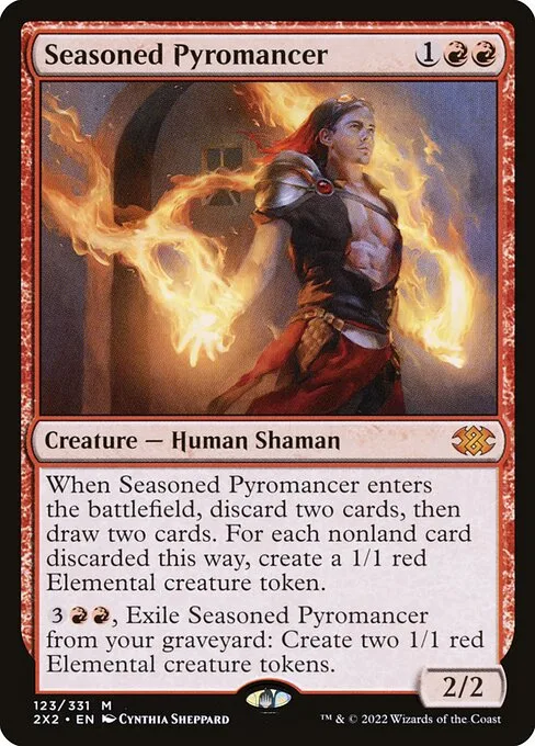 Seasoned Pyromancer · Double Masters 2022 123/579