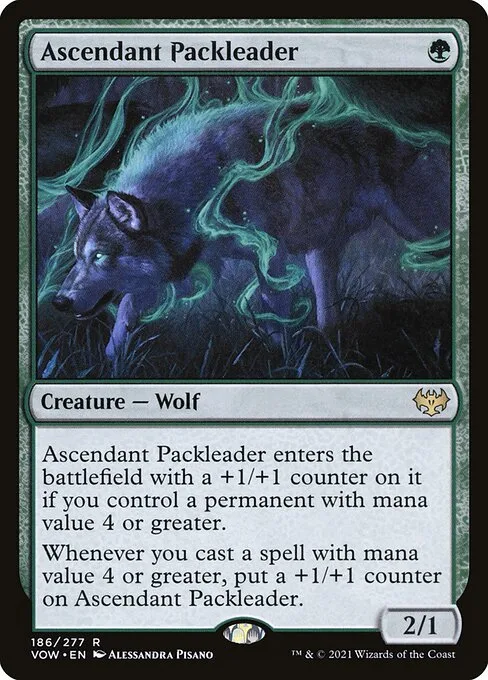 Ascendant Packleader · Innistrad: Crimson Vow 186/423