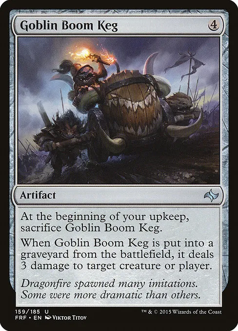 Goblin Boom Keg · Fate Reforged 159/191