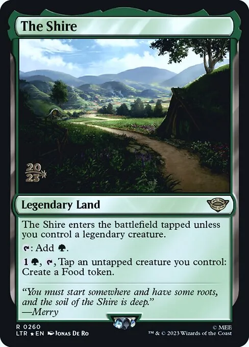 The Shire · Tales of Middle-earth Promos 260s/86