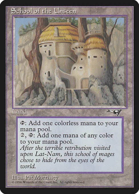 School of the Unseen · Alliances 141/199