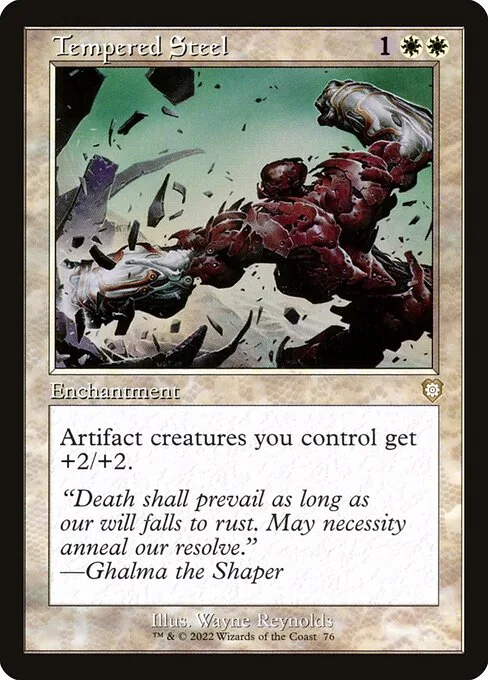 Tempered Steel · The Brothers' War Commander 76/209